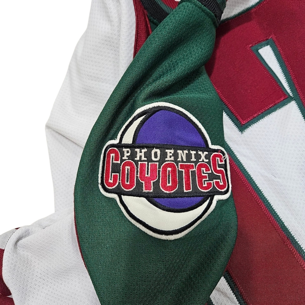 Vintage 1990s Starter Phoenix Coyotes Jeremy Roenick Kachina Jersey – Size L - Picture 10 of 10